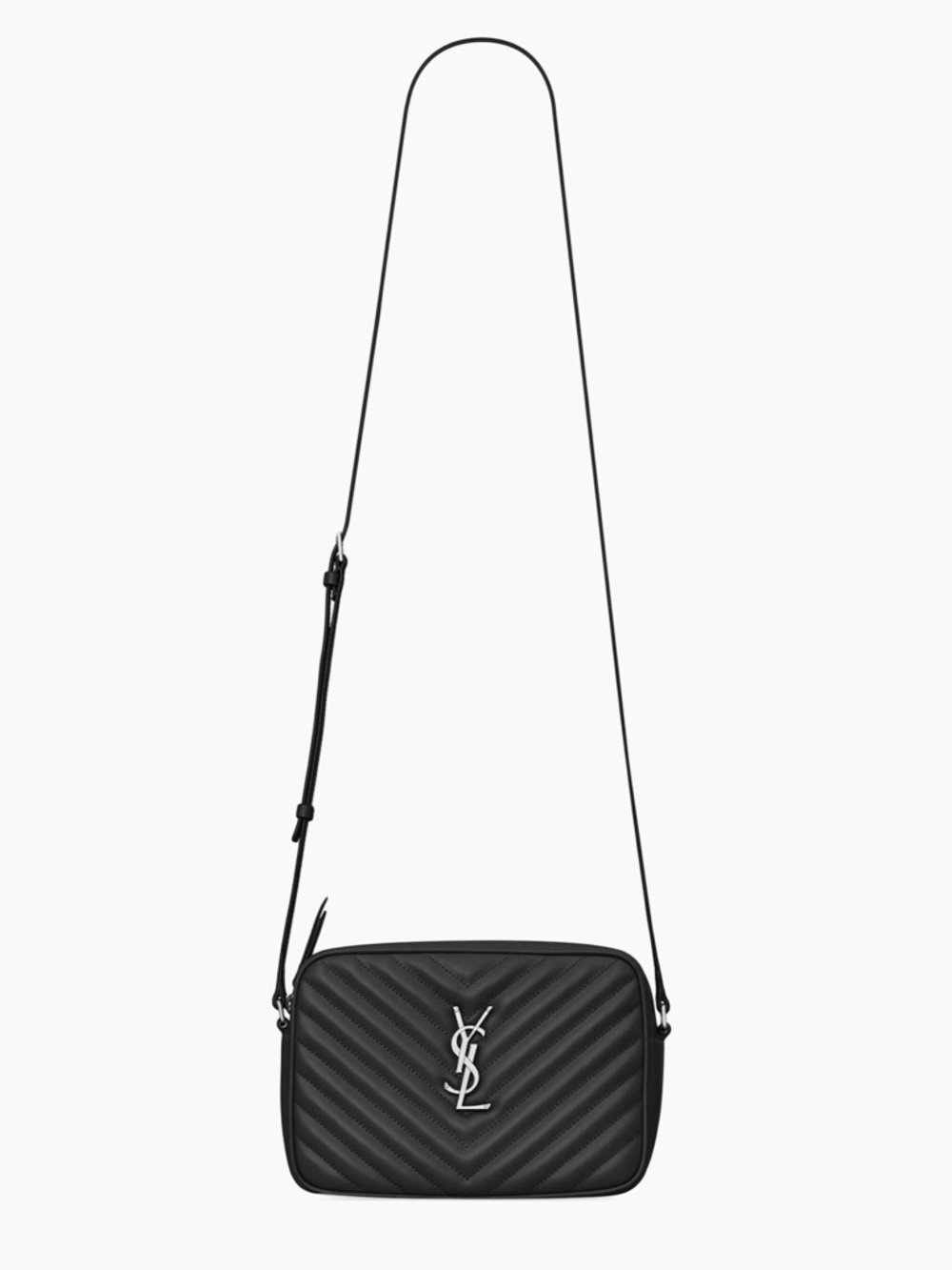 YSL Lou Camera Crossbody Bag in Quilted Leather EUC